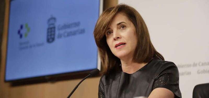 Teresa Cruz, consejera de Sanidad (Foto TA)